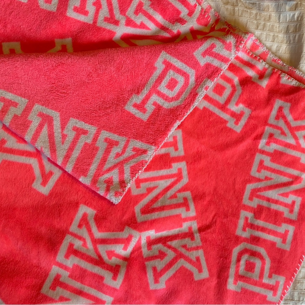 Pink Logo Blanket